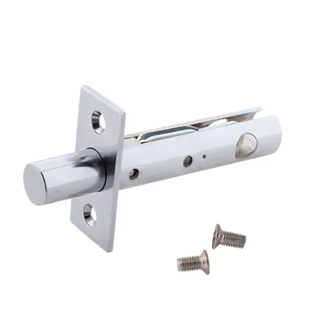 Задвижка дверная Apecs L-0268-CR (8) (уп.80/20)-0
