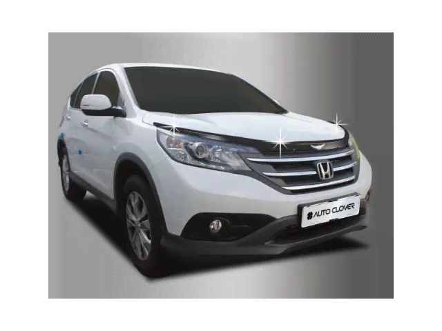 CR-V 2012- 2015- Дефлектор на капот, черный, 3 части-2