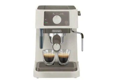 Кофеварка рожковая Delonghi EC235.CR Белый-0