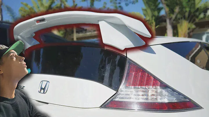 HONDA CR-Z получает MUGEN WING для своего ПЕРВОГО МОДА!