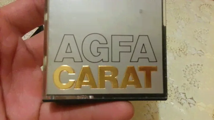 Аудиокассета AGFA Carat sm90,type 3 (compact cassette)
