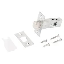 Задвижка Апекс L-0126-CR хром 6 мм без ручек (72,12)