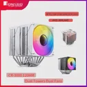 JONSBO CR-3000 с двумя Башнями и Двумя Вентиляторами LGA 1700 1200 115X 2011 X79 X99 Процессорный Кулер AM4 120 мм ARGB Воздушный Кулер AM5 TDP 260 Вт