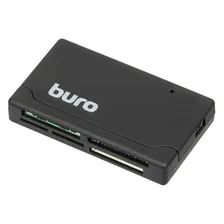 Картридер внешний Buro BU-CR-171, черный, BU-CR-171