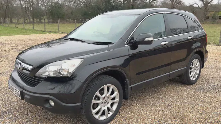 2008 Honda CR-V 2.2 i-CDTi EX 5dr Diesel Manual Black 4x4 SUV