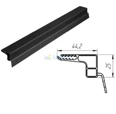 DoorHan CR-24720: Уплотнитель боковой увеличенный, однолепестковый модернизированный