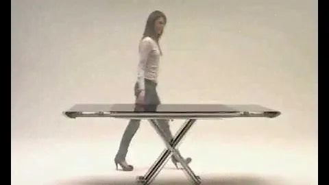 Magic transformable table by Ozzio Design and www.EuroluxeInteriors.com