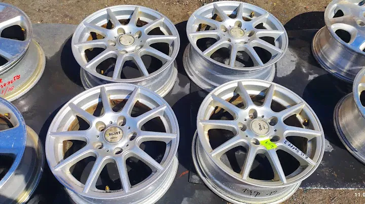 Литые диски 15 5x114.3 6JJ ET45  DIA73.1 из Японии