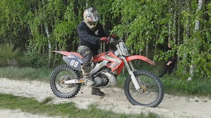 Honda CR 250 Power !