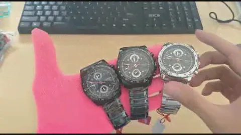 Review jam Cardiff CR002 CR 002 Original Black Tahan Air Chrono