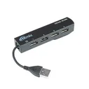 USB разветвитель RITMIX CR-2406, USB 2.0, 4 порта, цвет черный