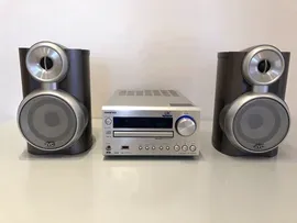 Onkyo CR-525 DAB Hifi System CD Amp DAB Tuner + JVC 2-Way Bass Reflex Speakers2