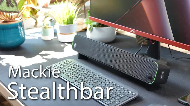 Mackie CR StealthBar im Test - Kompakte Soundbar für euren Schreibtisch