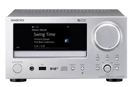CD-ресивер с сетевыми функциями Onkyo CR-N 775D silver