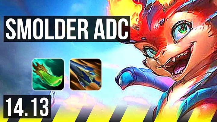 SMOLDER & Sona vs EZREAL & Milio (ADC) | 11/1/14, Legendary | BR Master | 14.13