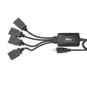Разветвитель адаптер переходник USB HUB Хаб Ritmix HUB 4 порта CR-2405 черный
