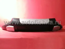 Honda CR-V (06-) накладка на передний бампер, защита бампера