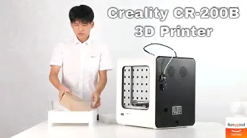 Creality CR-200B 3D Printer Unboxing & Install - Banggood Tool Sets