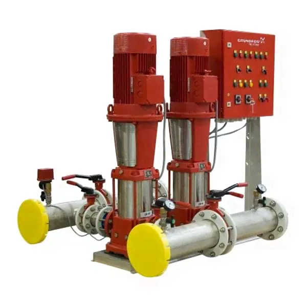 Насосная станция пожаротушения Grundfos HYDRO MX 1/1 CR 120-2-1