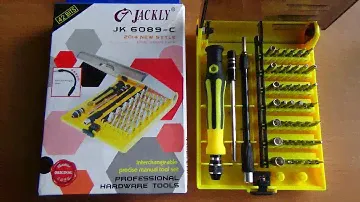 Посылка №19 Профессиональный набор для ремонта Jackly JK-6089