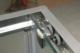 Душевой уголок BelBagno UNO-AH-1-100/90-C-Cr без поддона