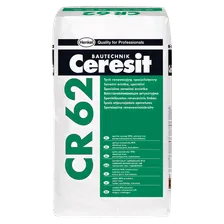 СМЕСЬ ШТУКАТУРНАЯ САНИРУЮЩАЯ ГИДРОФОБНАЯ CR 62 ДЛЯ ОСУШЕНИЯ ВЛАЖНЫХ ЗАСОЛЕННЫХ КЛАДОК