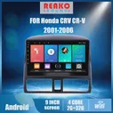 🛍 REAKOSOUND 2 din 9 "Автомобильная магнитола для Хонда сrv CR-V 2001-2006 мультимедийный плеер Android 8,1 авто радио Wi-Fi GPS навигации плеер