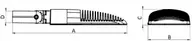 FREGAT LED 90W DW1 740 RAL9006 CR 1426003970