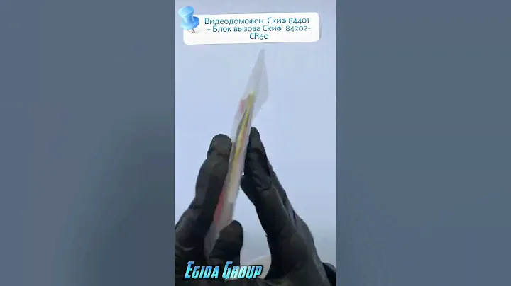 видеодомофон скиф 84401 и блок вызова Скиф 84202-CR60