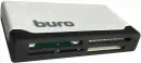 Картридер внешний Buro BU-CR-2102 USB2.0 белый