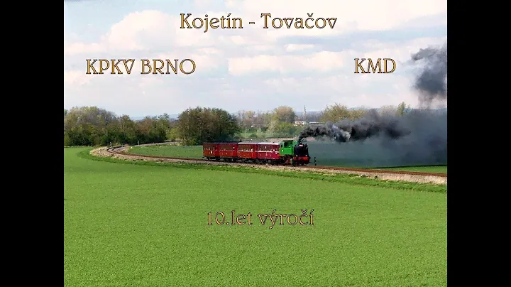 10 let výročí KMD z.s. na dráze Kojetín - Tovačov