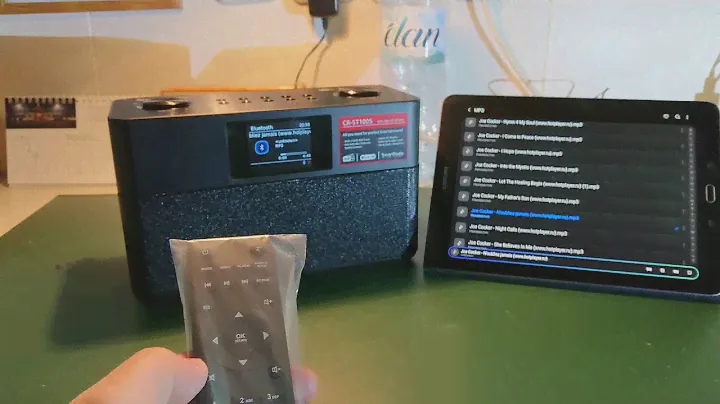 KENWOOD CR-ST 100 S internet radio воспроизведение по Bluetooth.
