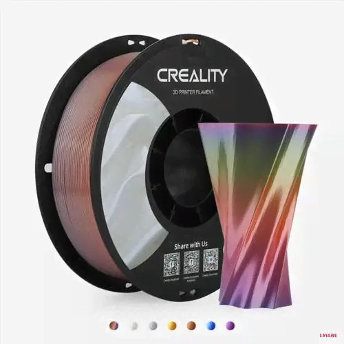 Катушка CR-Silk пластика Creality 1,75 мм 1кг для 3D принтеров, радужного цвета