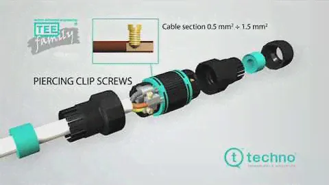 Муфта соединительная TH391,TH387 , (IP68).