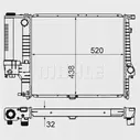Радиатор охлаждения двигателя MAHLE ORIGINAL EQ4 N3YH CR 280 000S 1437581540