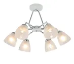 Люстра Schaffner Conocido 9010-6 WH+CR цвет белый
