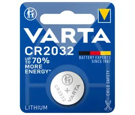 Элемент питания VARTA CR 2032 Electronics (1 бл) (1/10/100) (06032112401)