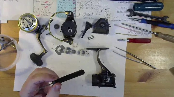 Катушка Ryobi Zauber 3000 = Spro BlueArc 930 - ТО, устранение заводского дефекта.