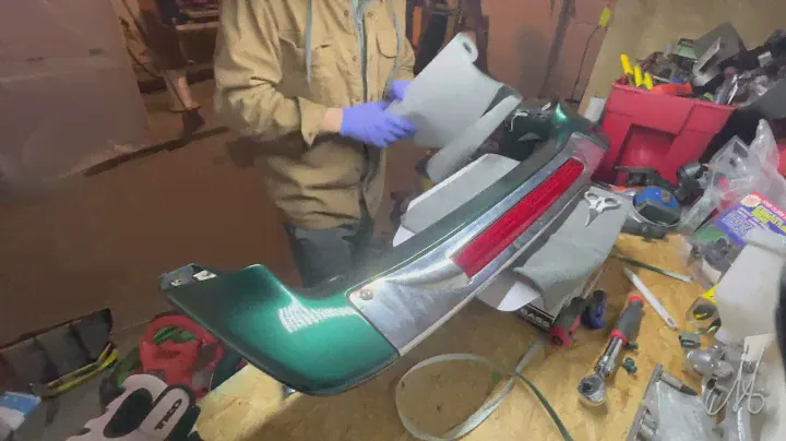 How to install OEM spoiler 97-01 Honda CR-V