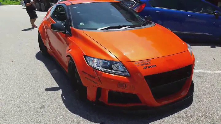 Honda CRZ Custom Wide Body Kit Modified