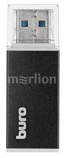 Картридер USB2.0 Buro BU-CR-3104 черный