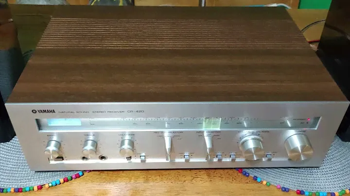 Yamaha CR-420 - Vintage 1977 Stereo Receiver Amplifier
