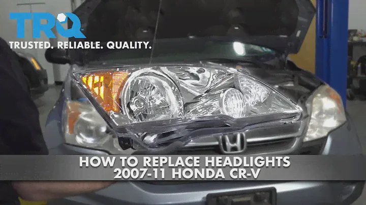 Как заменить фары Honda CR-V 2007-11 гг.