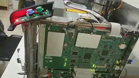 AGFA CR-15X. STARTUP. Проблема с сетевым портом.