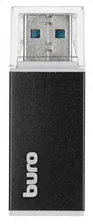 Картридер внешний Buro BU-CR-3104, USB2.0, черный