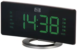 MAX CR-2914, Black Gray Радиочасы с будильником