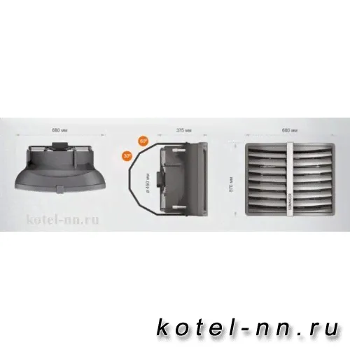 Водяной тепловентилятор SONNIGER HEATER CR ONE-2