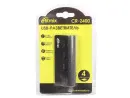Концентратор USB 2.0 Ritmix CR-240 4 x USB 2.0 черный (CR-2400)