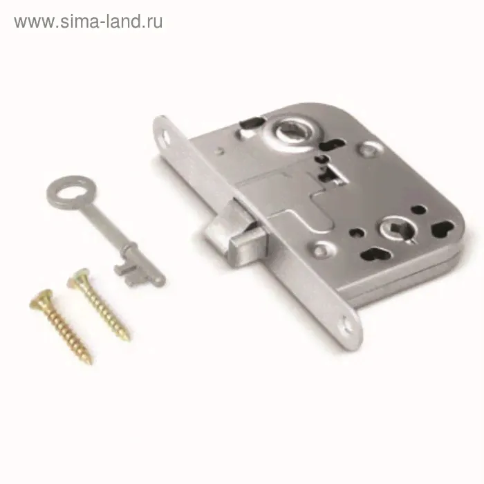 Замок врезной Apecs 6000-WC/S-CR, б/о, б/ручки, цвет хром