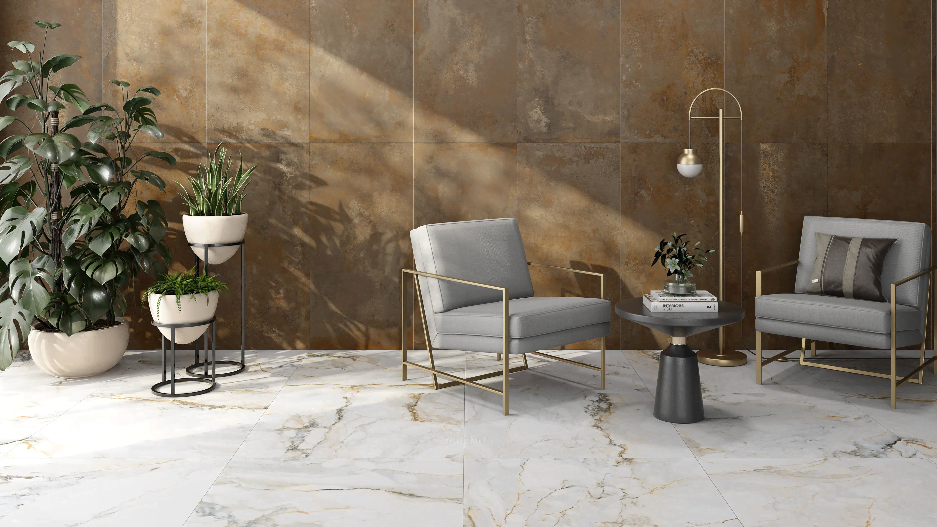 Pamesa Cr Pisa Gold Leviglass Rect 9x30 - керамическая плитка и керамогранит-3